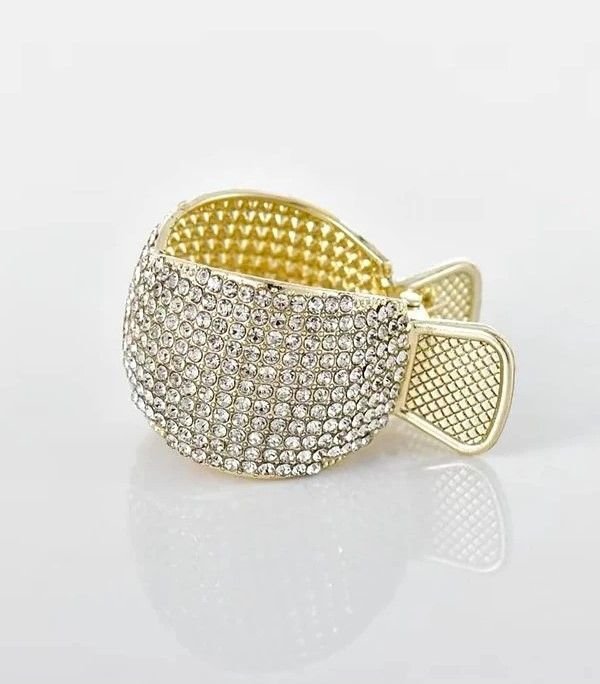 Brazalete de poni dorado para el cabello - Quierox - Tienda Online