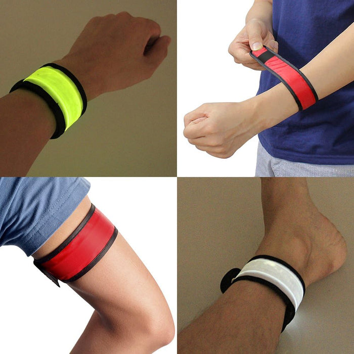 Brazalete Led con luces para correr y andar en bicicleta de noche de forma segura 35 cm - Quierox - Tienda Online