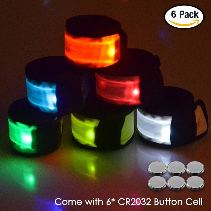 Brazalete Led con luces para correr y andar en bicicleta de noche de forma segura 35 cm - Quierox - Tienda Online