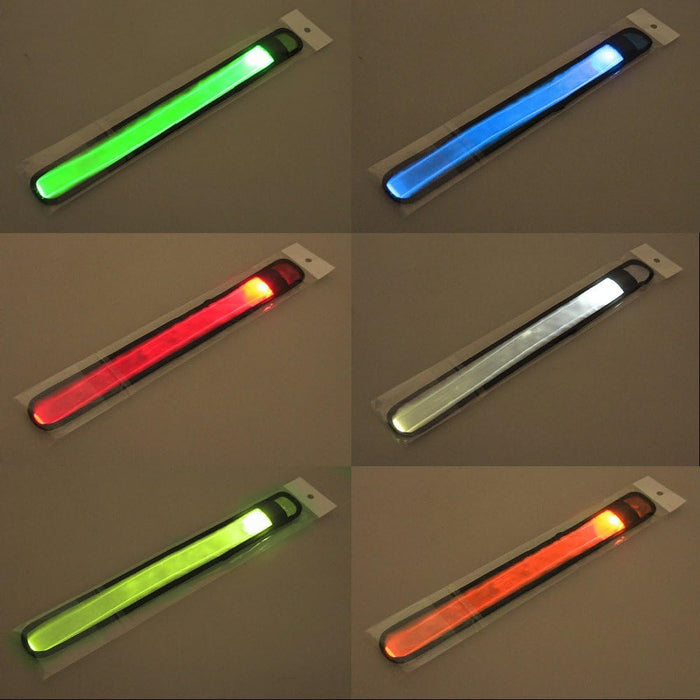 Brazalete Led con luces para correr y andar en bicicleta de noche de forma segura 35 cm - Quierox - Tienda Online