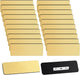 Breling 100 etiquetas de nombre con alfileres de 1 x 3 pulgadas, etiquetas - Quierox - Tienda Online