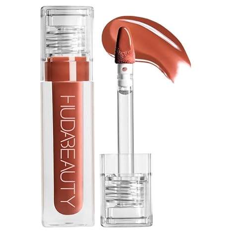 Brillo de labios Huda Beauty Faux Filler Extra Shine (Foxy) - Quierox - Tienda Online