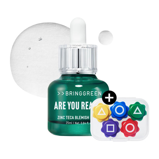 BRING GREEN X NETFLIX SQUID GAME Edition Zinc Teca Serum 0.8 fl oz | Suero calmante - Quierox - Tienda Online