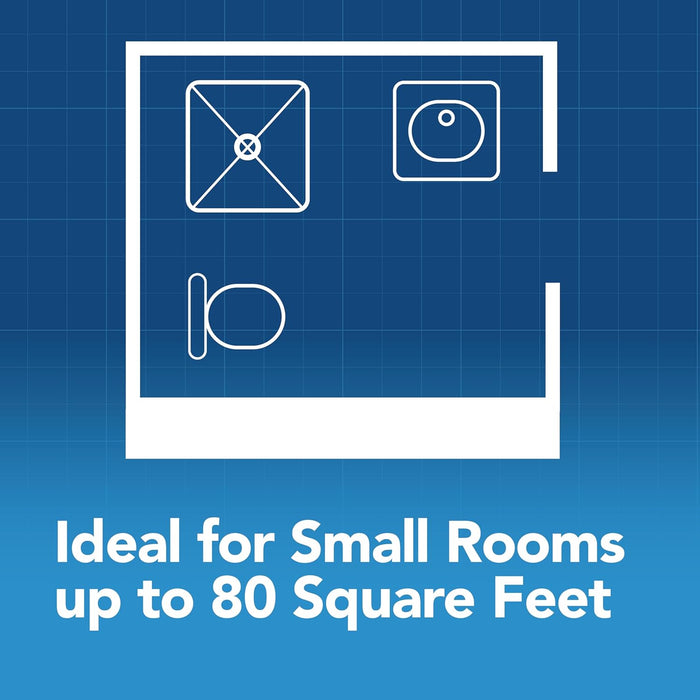 Broan - NuTone® Extractor de baño BE8, 80 CFM, ventilador de escape ENERGY STAR®, 1.5 Sones - Quierox - Tienda Online