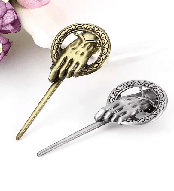Broche de Metal de mano del rey, insignia de Pin de canción de hielo y fuego, joyería de película - Quierox - Tienda Online