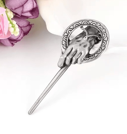 Broche de Metal de mano del rey, insignia de Pin de canción de hielo y fuego, joyería de película - Quierox - Tienda Online