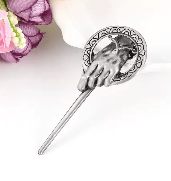 Broche de Metal de mano del rey, insignia de Pin de canción de hielo y fuego, joyería de película - Quierox - Tienda Online