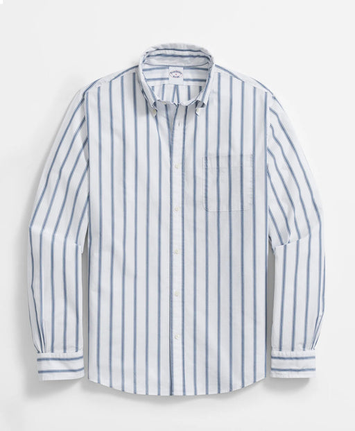 Brooks Brothers Camisa Friday, Popelina a Rayas - Quierox - Tienda Online