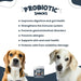 Bruno & Lukas Golosinas de probióticos para perros que apoyan la salud de la flora intestinal - Quierox - Tienda Online