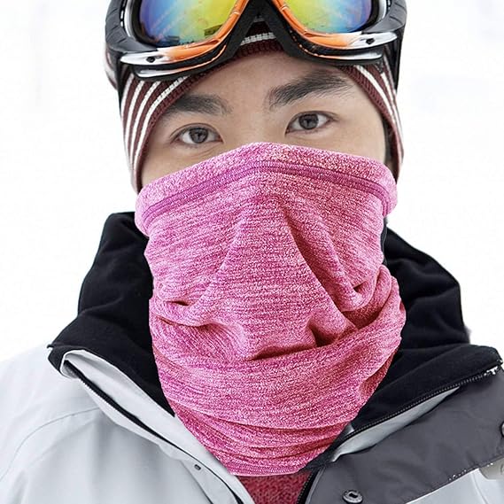 Bufanda de invierno para el cuello, máscara y calentador de cuello de forro polar para la nieve - Quierox - Tienda Online