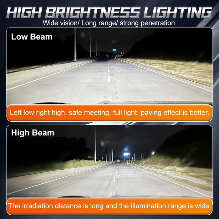 Bullvision Bombillos 6000K Faros 9005/HB3 Led Potente Chip Csp 3570 720w - Quierox - Tienda Online