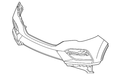 Bumper Cover - Honda (04711-TG7-A90ZZ) - Quierox - Tienda Online