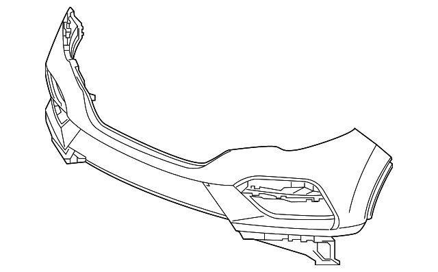 Bumper Cover - Honda (04711-TG7-A90ZZ) - Quierox - Tienda Online