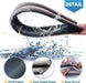 Burlete para puerta ajustable de 37", burlete para puerta doble, cortable y lavable - Quierox - Tienda Online