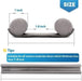 Burlete para puerta ajustable de 37", burlete para puerta doble, cortable y lavable - Quierox - Tienda Online