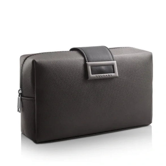Bvlgari Replica de Neceser marrón oscuro para hombre - Quierox - Tienda Online