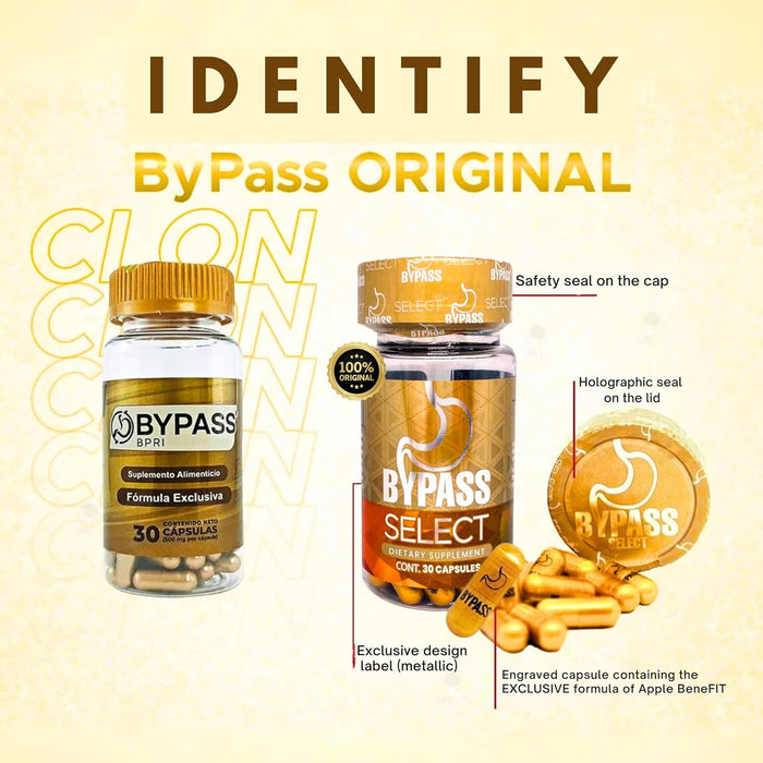 BypassSelect Quemá grasa de día y de Noche (30caps) - Quierox - Tienda Online