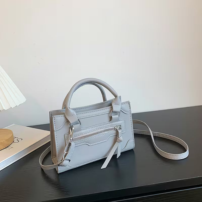 Bolso Bandolera de Mujer de PU Moderno y Elegante con Correa Ajustable para el Hombro