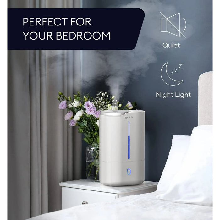 Geniani de 6 l Humidificadores de vapor frío con llenado superior y difusor de aceites esenciales para el hogar