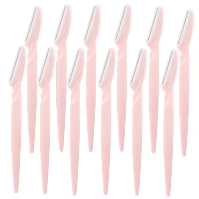Shein Set 12pcs de afeitadoras y recortadoras seguras para cejas