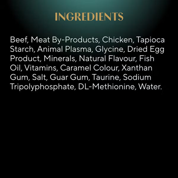 SHEBA® GRAVY INDULGENCE™ PERFECT PORTIONS™ Plato principal de carne en salsa extra