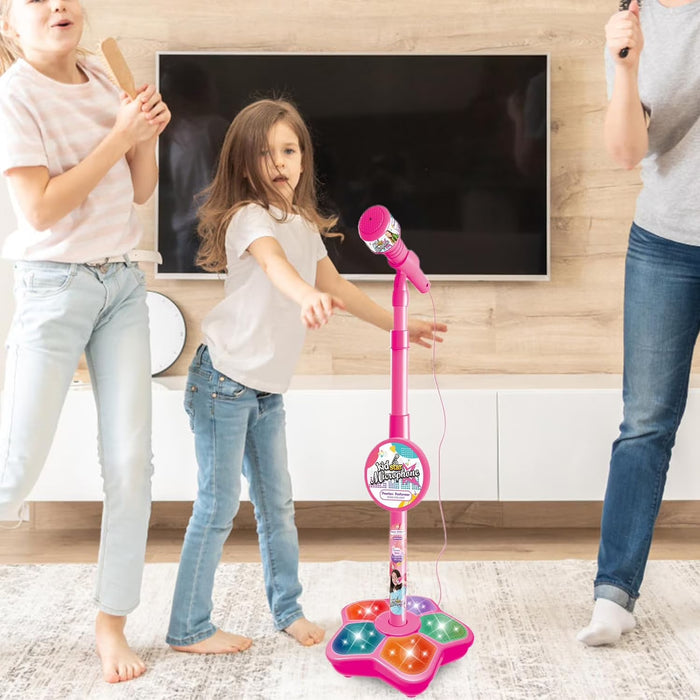 Máquina de karaoke para niños, micrófono para cantar para niñas de 3 a 6 años