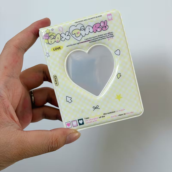 Álbum de fotos mini de 3 pulgadas para fotos instantáneas, con lazo