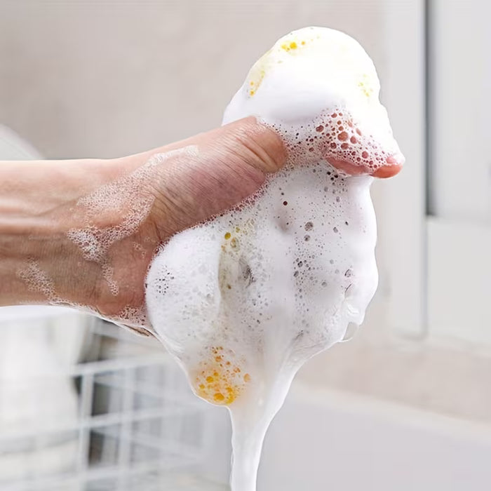 12 Esponjas de Limpieza de Cocina Doble Cara Anti-Rayaduras, Reutilizables, Multiusos