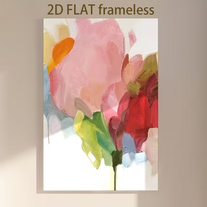 1pcs Póster decorativo, sin marco, con flores,  para el hogar