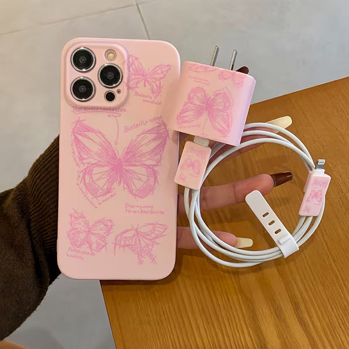 Funda para Teléfono - Juego de 5 piezas con un diseño de funda para iPhone 12 Pro Max