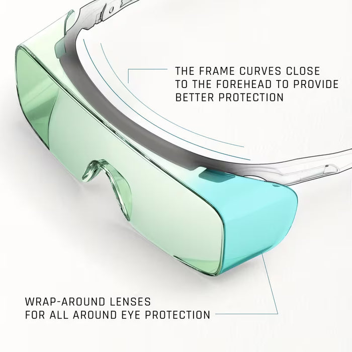 Gafas de Seguridad Anti-Vaho LAIYIKE con Bloqueo de Luz Azul, Protección contra Polvo y UV