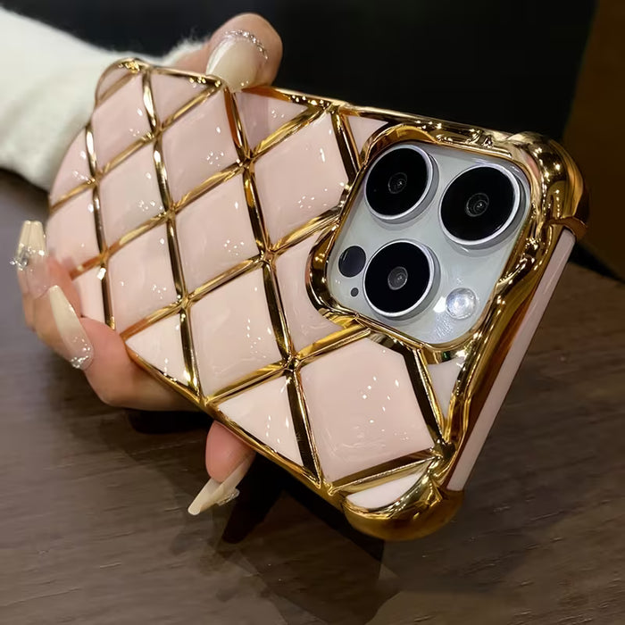 Funda para teléfono: Estilo clásico y elegante de nicho de alta gama para iPhone 16 Pro Max