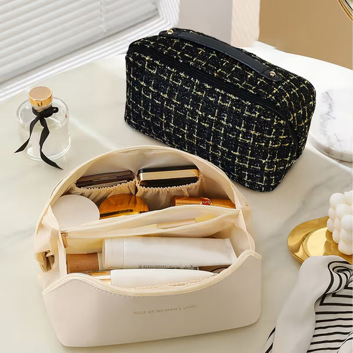 Bolsa de Maquillaje Portátil de Gran Capacidad