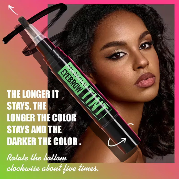 SHEIN Tinte para Cejas 2 Colores, Larga Duración Resistente al Agua y al Sudor