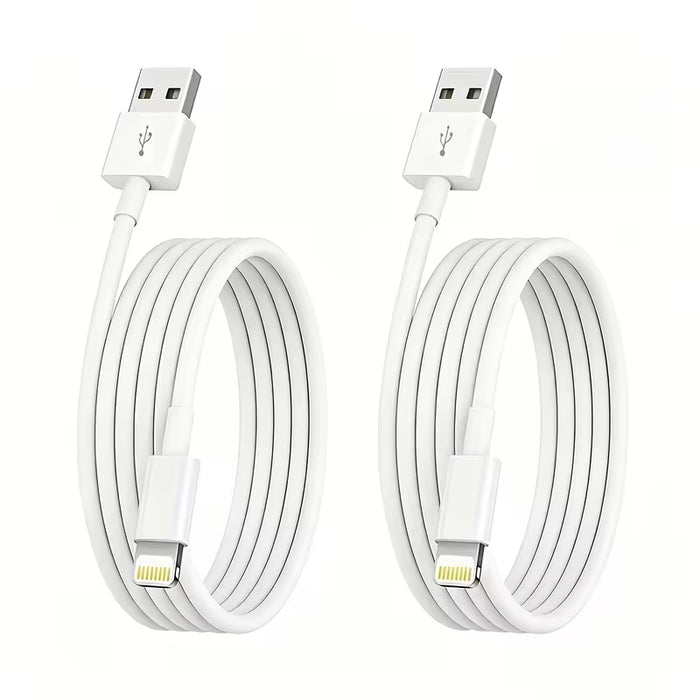 Paquete de 2 cables USB a Lightning, compatibles con iPhone