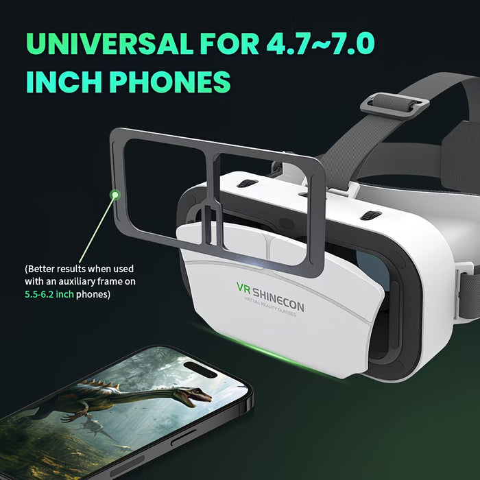 Gafas de Cine VR, Pantalla 3D 4K de 120Hz, Vista Inmersiva de 110°