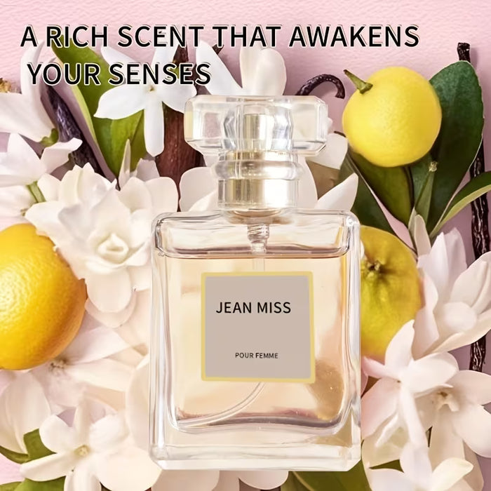 Jean Miss Perfume para mujer, aroma floral, aroma sensual y único, fascinante, 30ml