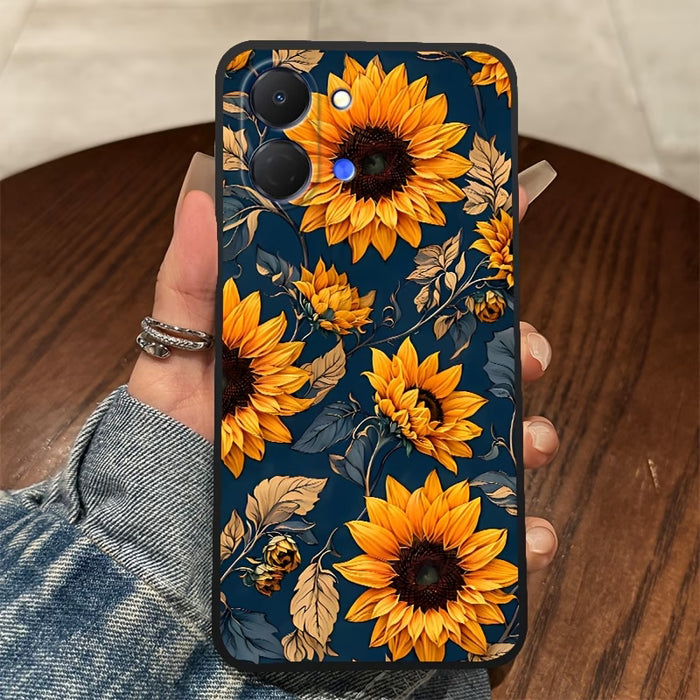 Funda para Teléfono Antigolpes Negra con Bordes Suaves para Galaxy A54 5G