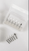 Cabezal de pulido y rectificado de piedra blanca dental de porcelana, 6 piezas - Quierox - Tienda Online