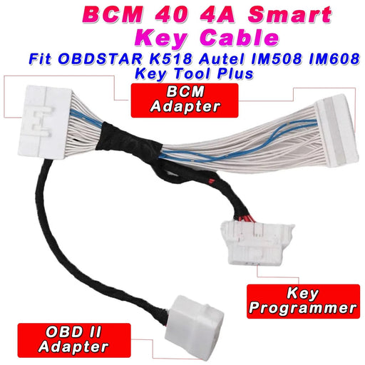 Cable BCM de 40 pines para Nissan 4A - Quierox - Tienda Online
