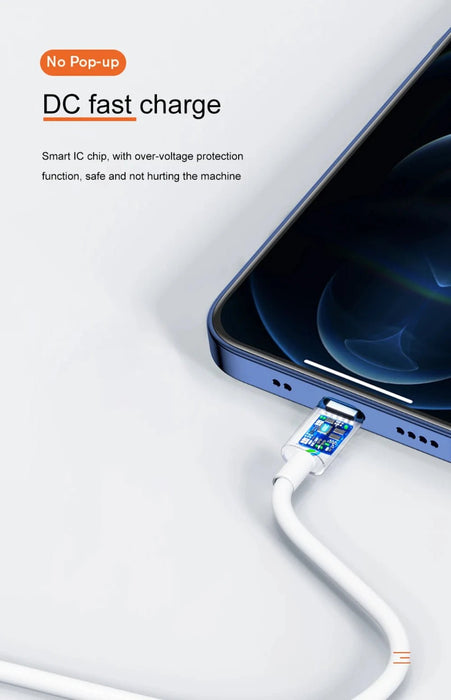 Cable cargador rápido tipo C a Lightning para iphone de 2m - Quierox - Tienda Online