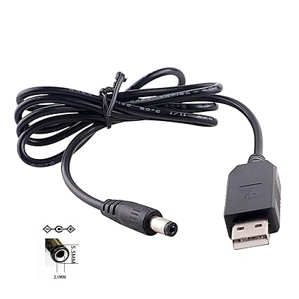 Cable convertidor adaptador USB a 12V - 8PCS - Quierox - Tienda Online