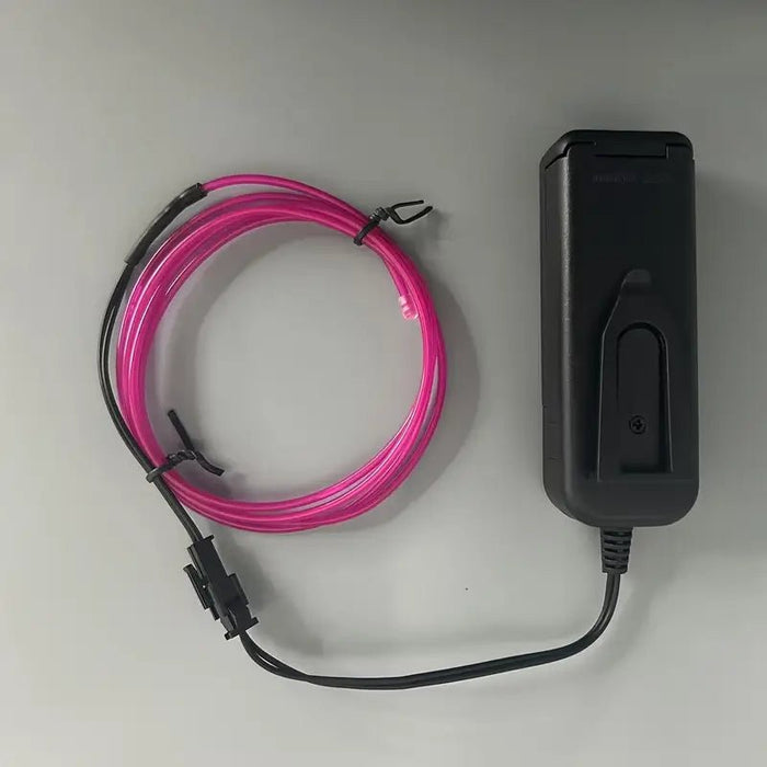 Cable de alambre EL brillante, neón LED, disfraces de fiesta de baile - Quierox - Tienda Online