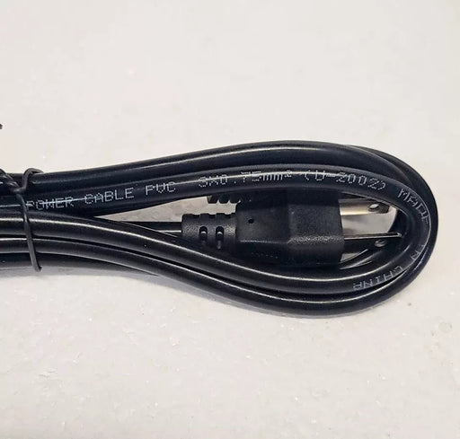 Cable de alimentación de PVC 3X0. 75 mm (U-2002) 2,5A 250V, 1 Ud. - Quierox - Tienda Online