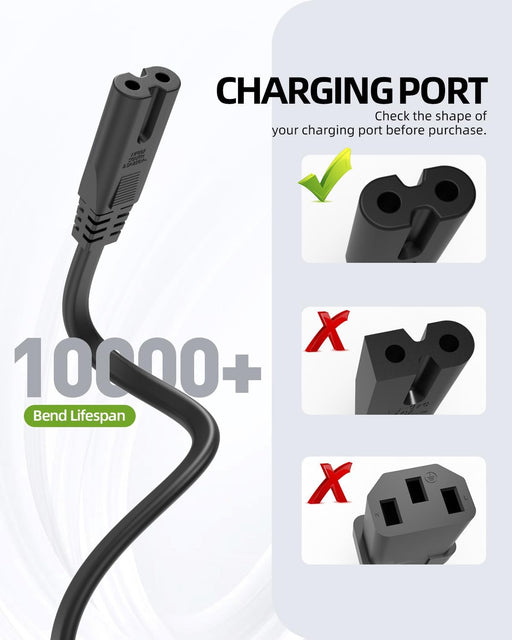 Cable de alimentación de TV de 6 pies - Quierox - Tienda Online