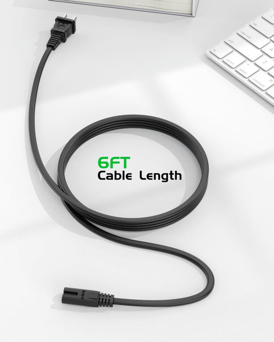 Cable de alimentación de TV de 6 pies - Quierox - Tienda Online