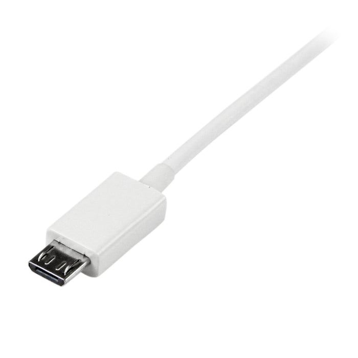 Cable de carga móvil de sincronización de carga USB a micro USB delgado de 45cm - Quierox - Tienda Online