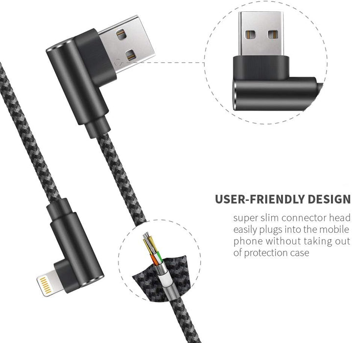 Cable de carga para iPhone, paquete de 3 - Quierox - Tienda Online