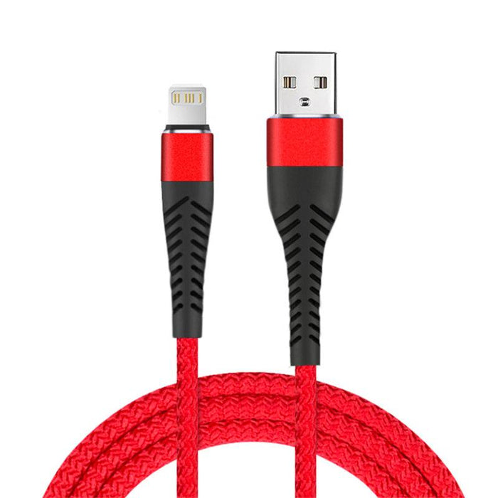 Cable de carga rápida USB trenzado de 3 m para iPhone - Quierox - Tienda Online