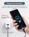 Cable de carga supercargado USB Android 5A tipo C extendido de 5 metros adecuado para Huawei, Xiaomi, Vivo y Leeco - Quierox - Tienda Online